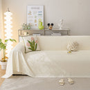 Durable Cooling Couch Cover for Dogs Textured Chic Leaf Summer Throw Cover Blanket by Slipcover KAS™