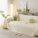 Durable Cooling Couch Cover for Dogs Textured Chic Leaf Summer Throw Cover Blanket by Slipcover KAS™