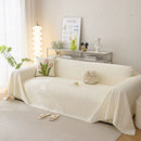Durable Cooling Couch Cover for Dogs Textured Chic Leaf Summer Throw Cover Blanket by Slipcover KAS™