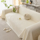 Durable Cooling Couch Cover for Dogs Textured Chic Leaf Summer Throw Cover Blanket by Slipcover KAS™