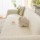 Durable Cooling Couch Cover for Dogs Textured Chic Leaf Summer Throw Cover Blanket by Slipcover KAS™