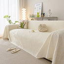 Durable Cooling Couch Cover for Dogs Textured Chic Leaf Summer Throw Cover Blanket by Slipcover KAS™