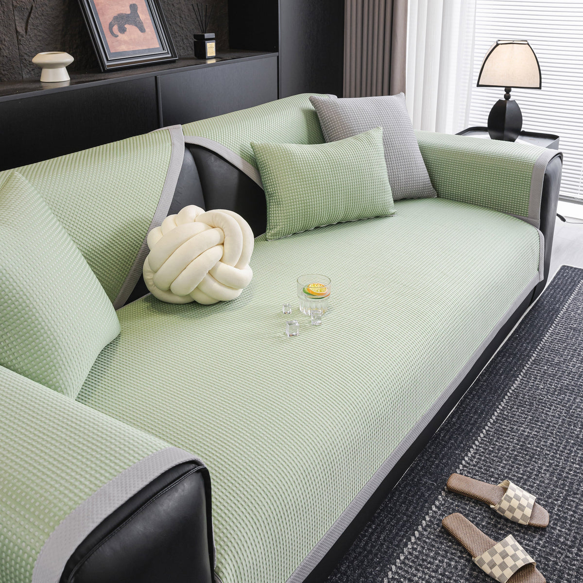 Non-Slip Cooling Breathable Couch Protector Towel, Lightweight Slipcover for Sofas, photo 27 of 40