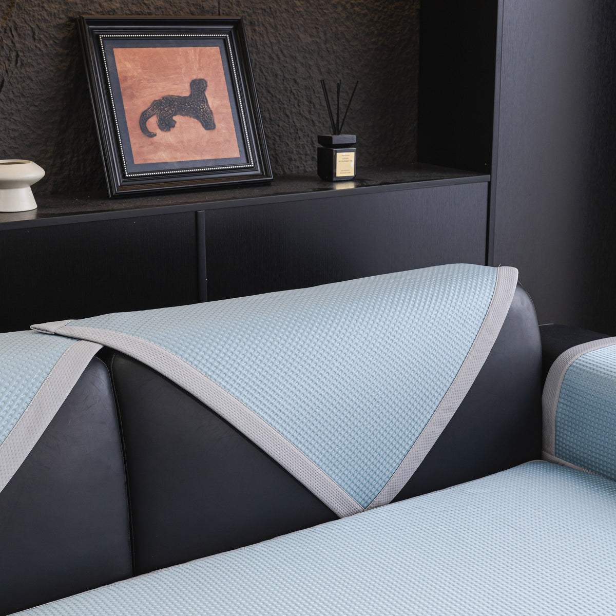 Non-Slip Cooling Breathable Couch Protector Towel, Lightweight Slipcover for Sofas, photo 34 of 40
