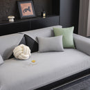 Non-Slip Cooling Breathable Couch Protector Towel, Lightweight Slipcover for Sofas