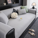 Non-Slip Cooling Breathable Couch Protector Towel, Lightweight Slipcover for Sofas