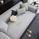 Non-Slip Cooling Breathable Couch Protector Towel, Lightweight Slipcover for Sofas