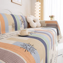 Chenille Sofa Cover Throw, Smile Couch Cover Blanket Throws for Couches, Soft Sofa Towel