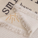 Chenille Sofa Cover Throw, Smile Couch Cover Blanket Throws for Couches, Soft Sofa Towel