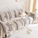 Chenille Sofa Cover Throw, Smile Couch Cover Blanket Throws for Couches, Soft Sofa Towel by Slipcover KAS™