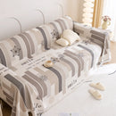 Chenille Sofa Cover Throw, Smile Couch Cover Blanket Throws for Couches, Soft Sofa Towel by Slipcover KAS™