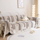 Chenille Sofa Cover Throw, Smile Couch Cover Blanket Throws for Couches, Soft Sofa Towel by Slipcover KAS™