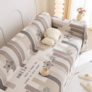 Chenille Sofa Cover Throw, Smile Couch Cover Blanket Throws for Couches, Soft Sofa Towel by Slipcover KAS™