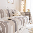 Chenille Sofa Cover Throw, Smile Couch Cover Blanket Throws for Couches, Soft Sofa Towel by Slipcover KAS™