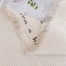 Chenille Sofa Cover Throw, Smile Couch Cover Blanket Throws for Couches, Soft Sofa Towel by Slipcover KAS™