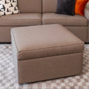 Storage Ottoman with Serving Tray