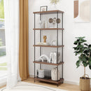 2/3/4/5-Tier Multipurpose Display Rack with Metal Frame-5-Tier by LJGDeals