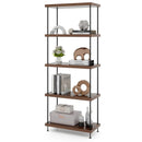 2/3/4/5-Tier Multipurpose Display Rack with Metal Frame-5-Tier by LJGDeals