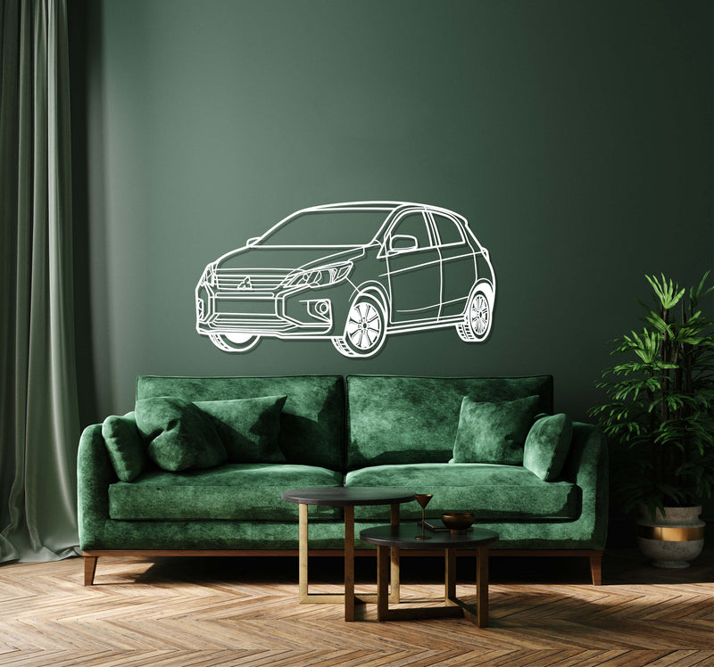 2020 Mirage Perspective Metal Car Wall Art - MT1221