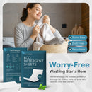 GroundLuxe Eco-friendly Laundry Detergent Sheets by GroundLuxe