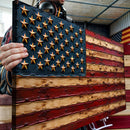 Old Glory American Flag Wall Art by Tailored Canvases