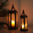 18"& 24.5" High Decorative Candle Lanterns by JHY DESIGN