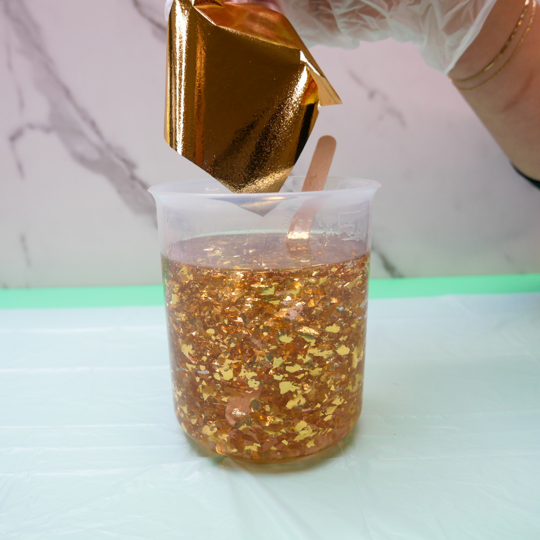 Gold Leaf Resin Tray Kit, photo 5 of 10