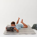 Bold Stripe Vegan Leather Mat