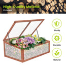 Outdoor Indoor Garden Portable Wooden Greenhouse by LJGDeals