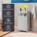 Floor Cabinet Multifunction Storage Rack Organizer Stand by LJGDeals