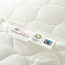 Organic Cotton Quilted Pillow Protectors