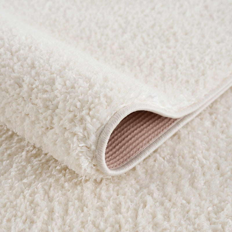 Judy Solid White Washable Rug