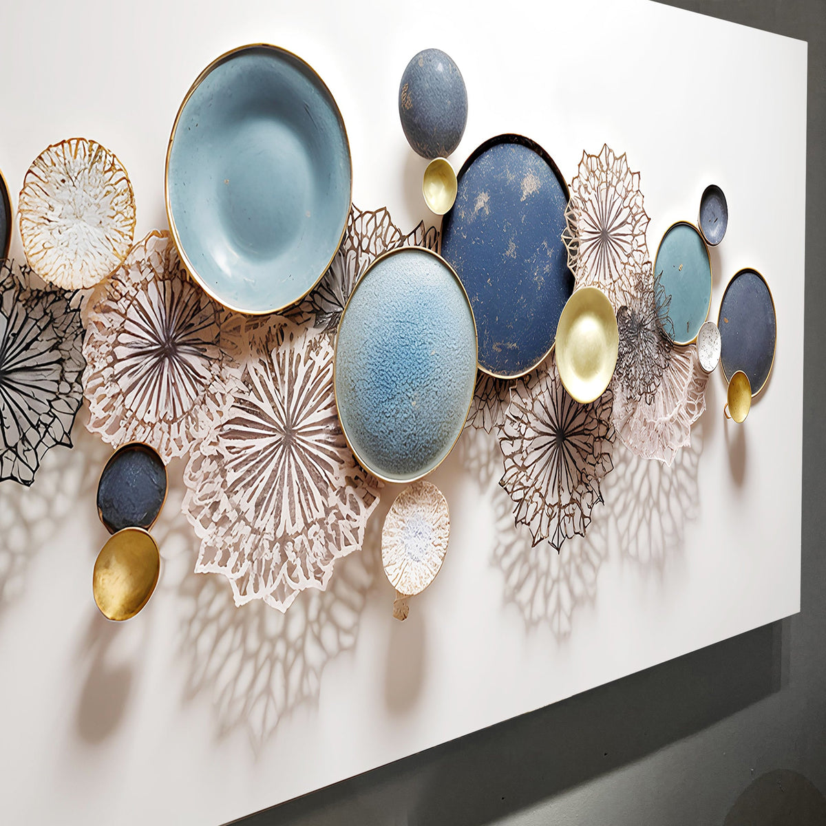 Lotus Leaf Abstract Wall Art III, photo 4 of 10