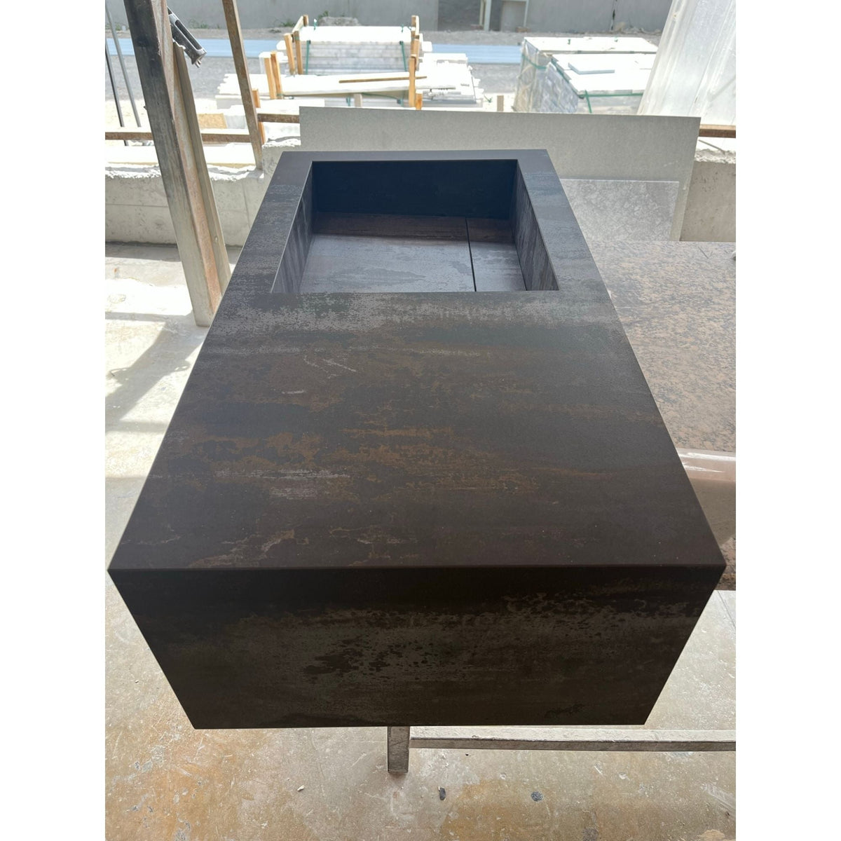Engineered Porcelain Sink Dekton Trillium Handcrafted Natural Stone, photo 9 of 14