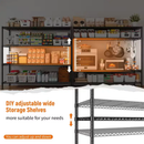 3/4/5/6/7/8 Tier Storage Shelves-Adjustable Wire Shelving Rack-Multi Sizes by 2Dropme