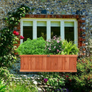 Wooden Decorative Planter Box for Garden Yard and Window by LJGDeals
