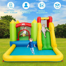 Inflatable Bounce House Water Slide Jump Bouncer without Blower by LJGDeals