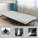 75 x 31 Inch Folding Guest Bed with Foam Mattress by LJGDeals