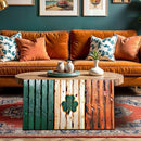 Irish Shamrock Glory Wooden Flag Wall Art