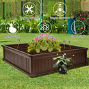 48 Inch Raised Garden Bed Planter for Flower Vegetables Patio by LJGDeals
