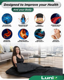 LX17 Portable Infrared Sauna Blanket, Jet Black