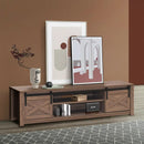 65 Inch Flat Sliding Barn Door TV Stand by LJGDeals