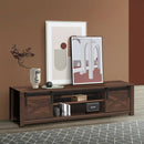 65 Inch Flat Sliding Barn Door TV Stand by LJGDeals