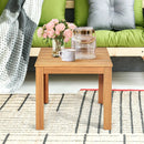 Wooden Square Patio Coffee Bistro Table by LJGDeals
