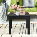 Wooden Square Patio Coffee Bistro Table by LJGDeals