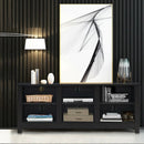 60 Inch Entertainment TV Stand Cabinet by LJGDeals