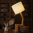 Creative Shape-Changing Wooden Lamp – Foldable Modern Desk Light for Bedroom, Study & Living Room by 2Dropme