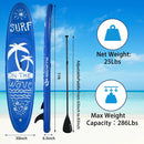 Inflatable & Adjustable Stand Up Paddle Board by LJGDeals