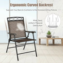 Set of 4 Patio Folding Chairs by LJGDeals