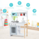 Kids Kitchen Cookware Pretend Cooking Food Play Set by LJGDeals